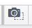 Ikona aparatu z prostokątem narysowanym linią przerywaną